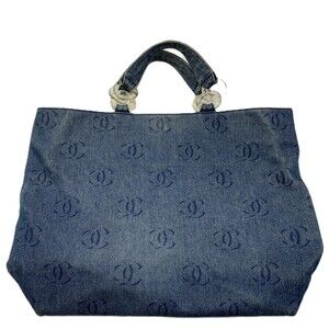 CHANEL Logo Tote Bag
